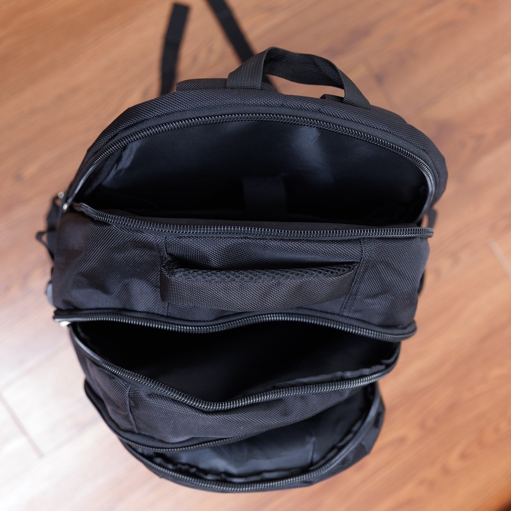 Swiss Gear Laptop Backpack Black Travel School Bag Multi Compartment - Picture 5 of 8